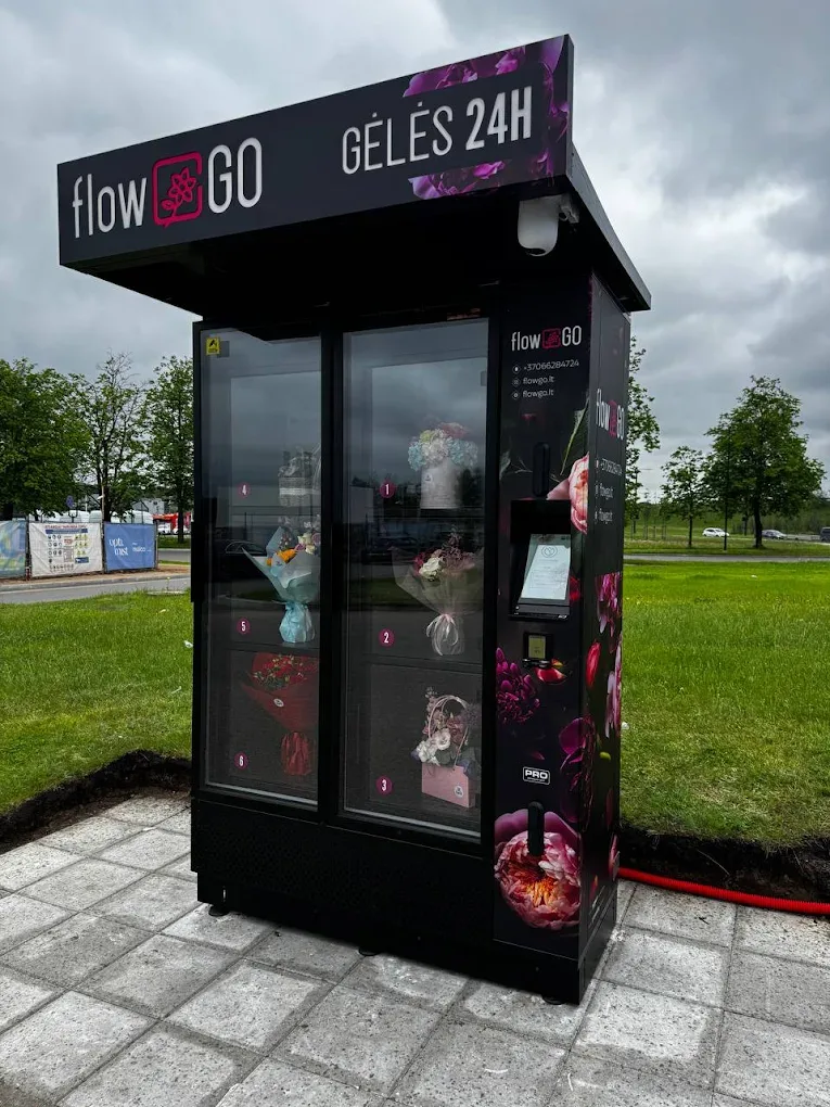 FlowGo gėlių automatas – Parodų g. 1A, Vilnius